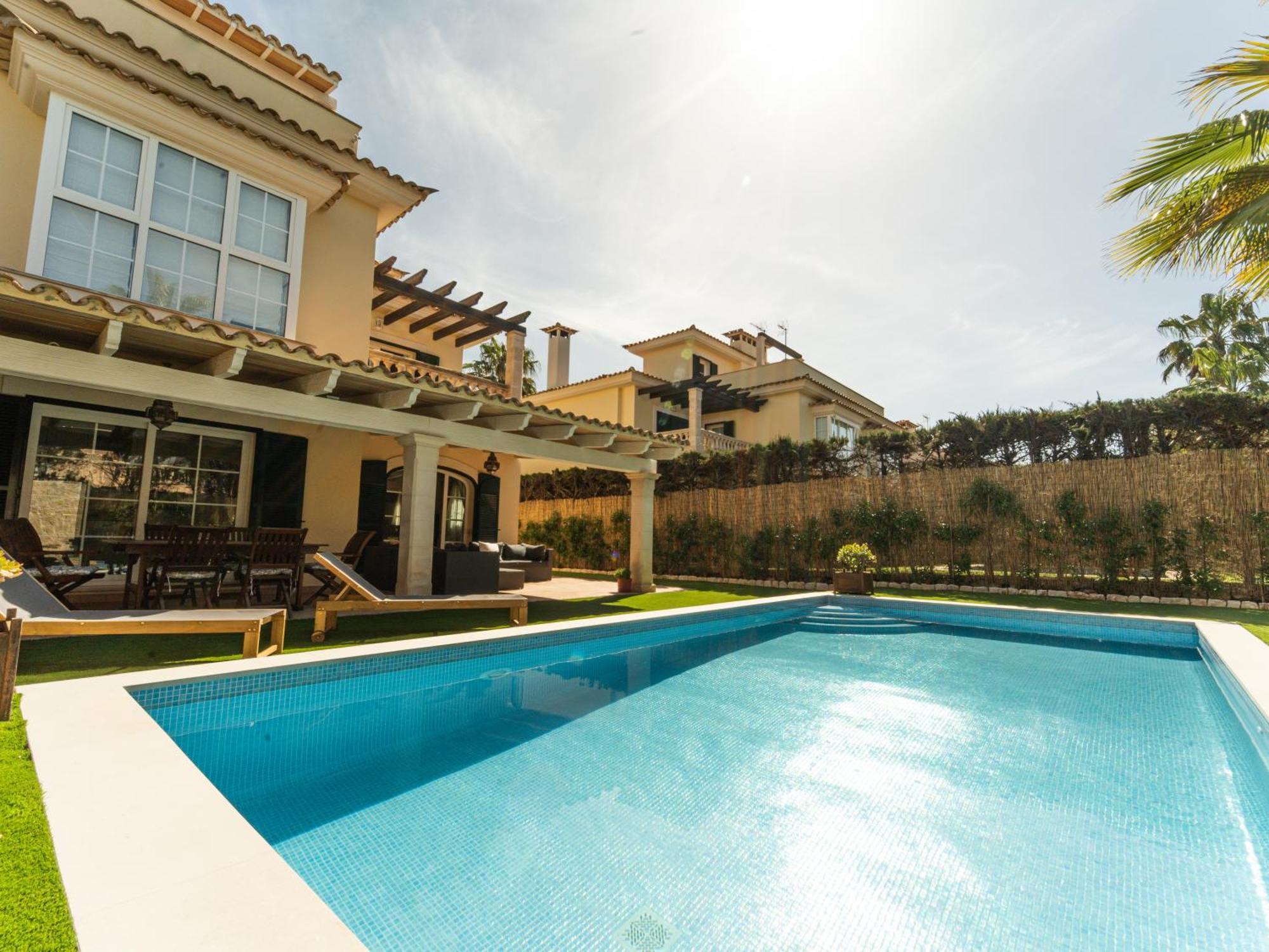 לןקמאג'ור Casa Pinsa - Grosszuegiges Mediterran-Stilvolles Ferienhaus Mit Eigenem Pool In Puig De Ros מראה חיצוני תמונה