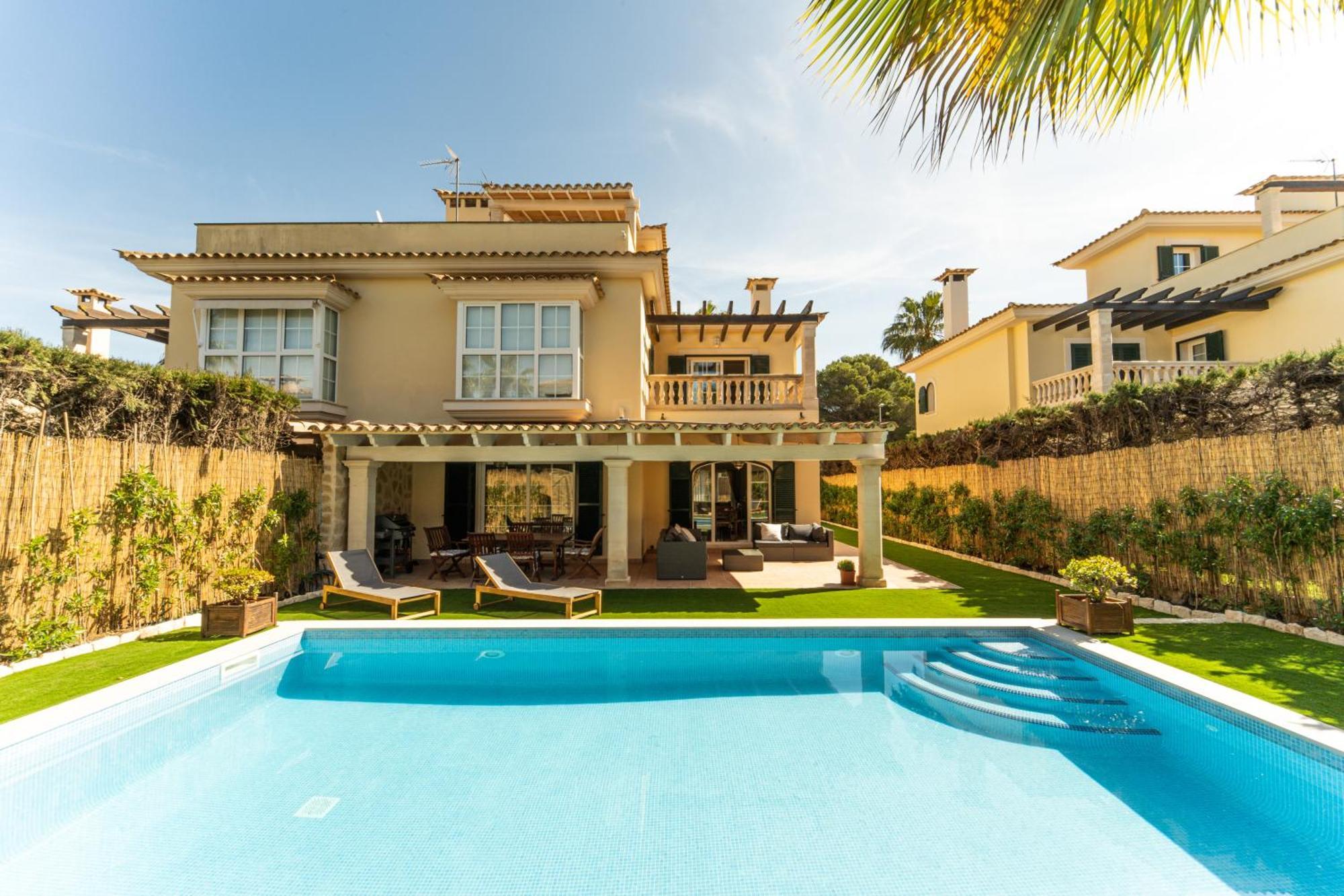 לןקמאג'ור Casa Pinsa - Grosszuegiges Mediterran-Stilvolles Ferienhaus Mit Eigenem Pool In Puig De Ros מראה חיצוני תמונה